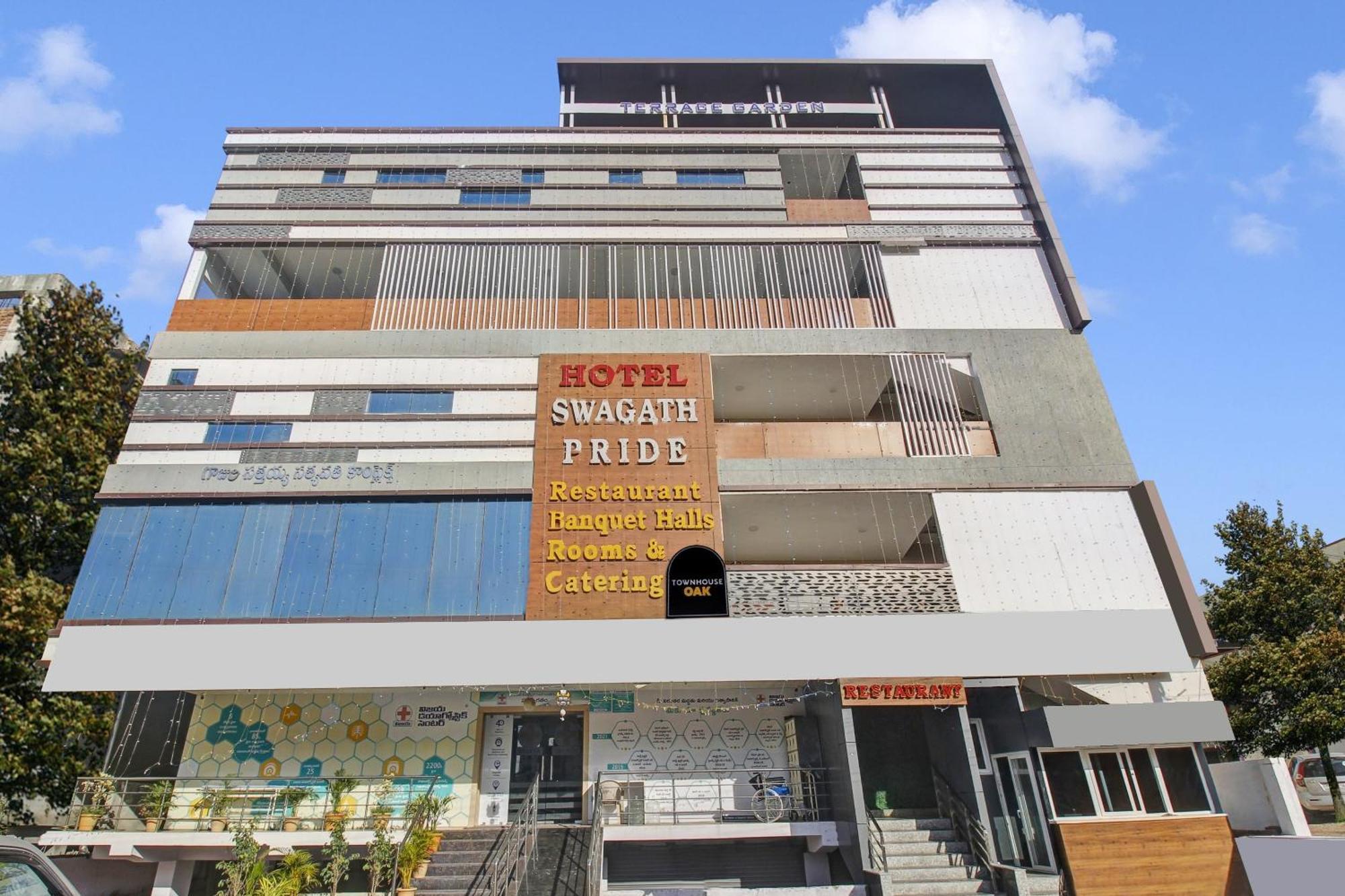 Collection O Hotel Swagath Pride Mancherāl Exterior photo